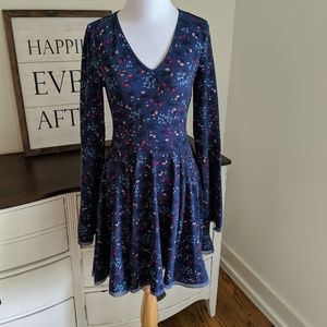 American Rag floral dress with bell sleeves